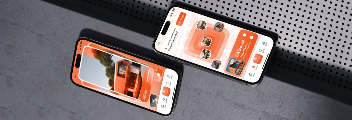 Haven visual identity close-up — real estate brand identity by Yuga Design Studio