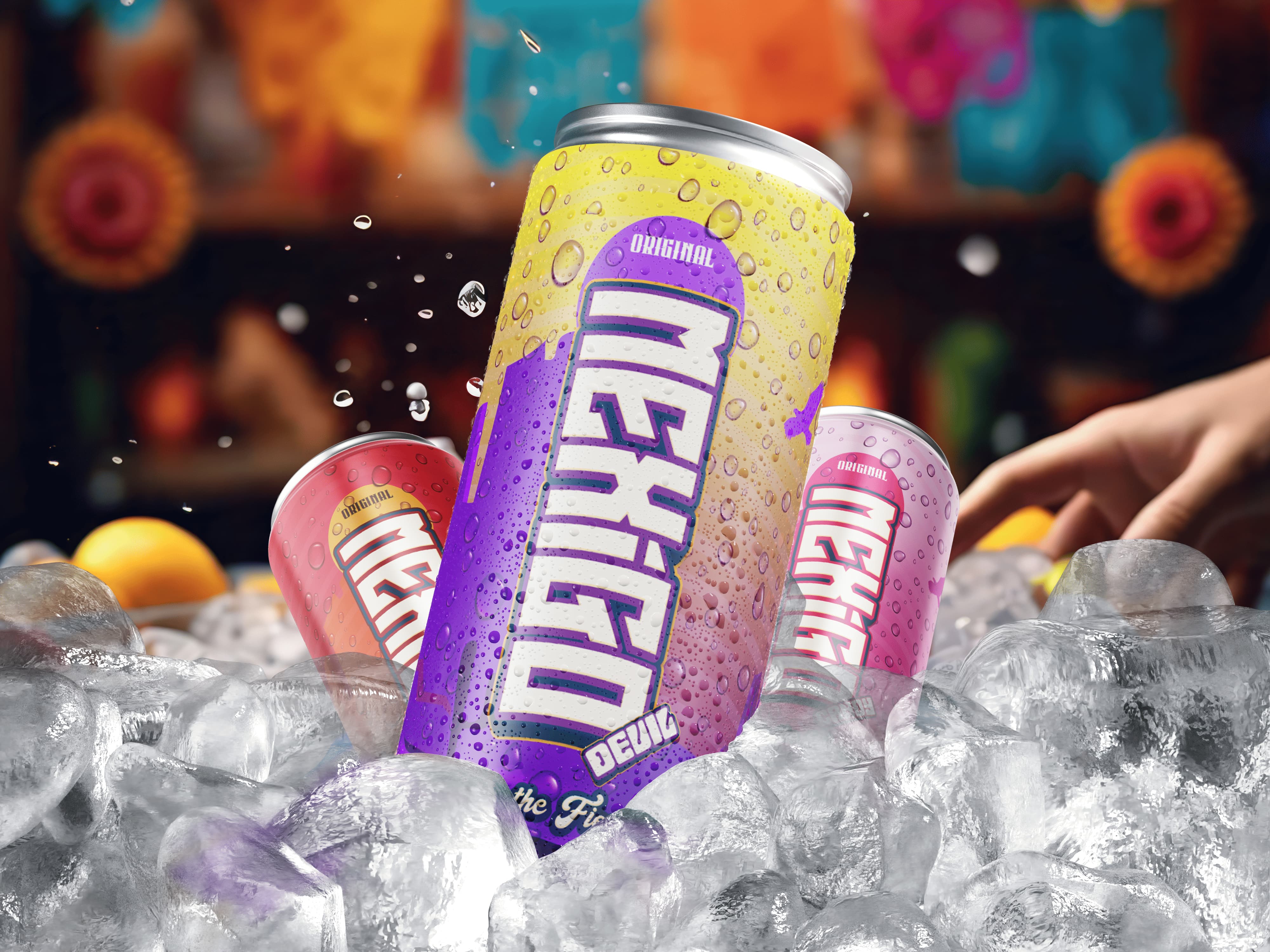 Mexigo Soda digital application & UI detail — beverage packaging & branding by Yuga Design Studio